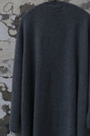 Mutedance 24 Autumn and Winter Long Cashmere Cardigan Series MD-MD24FW132-GARY MD24FW131 MD24FW132
